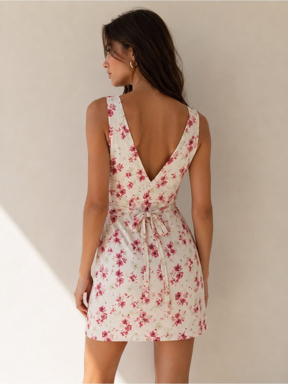 Princess Polly Floral Nellie Mini Dress with Pink Bouquet Print | Size 6 | - Picture 6 of 6